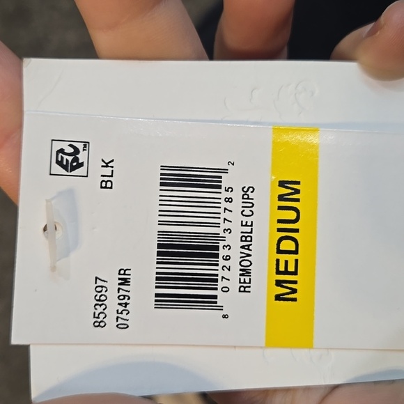 NWT Becca Women's Colorcode Black Halter Bikini Top Swim Sz M - Picture 10 of 10